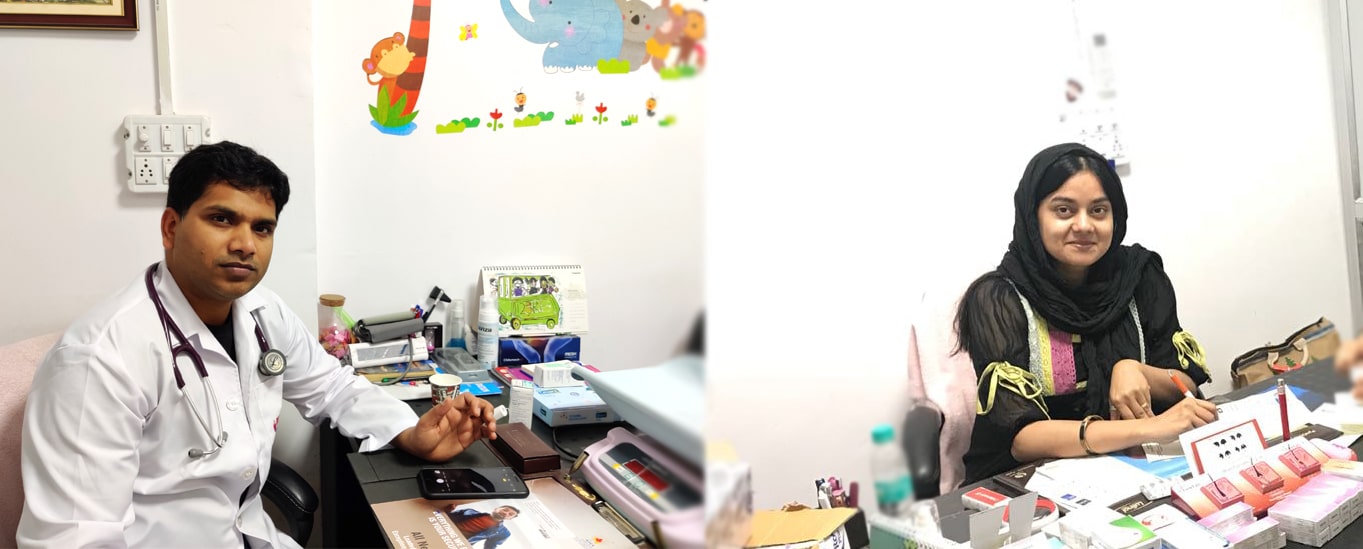 Dr. Nitesh and Dr. Naziya Khatun